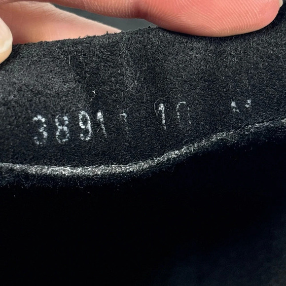 La Canadienne Nikki Black Waterproof Suede Leather High Top Sneakers Size 10 - Picture 10 of 13